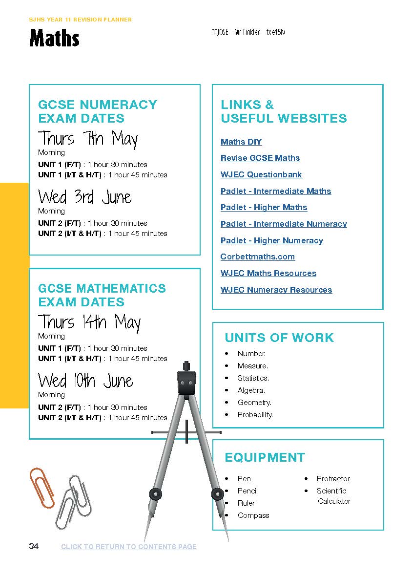 Year 11 Revision Book Year 11 Revision Book